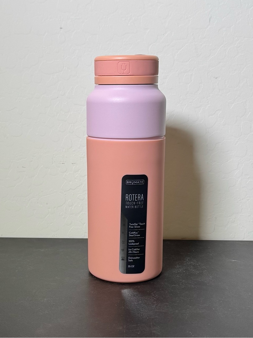 Brumate Rotera Touch-Free Water Bottle - Citrus Glow Limited Edition